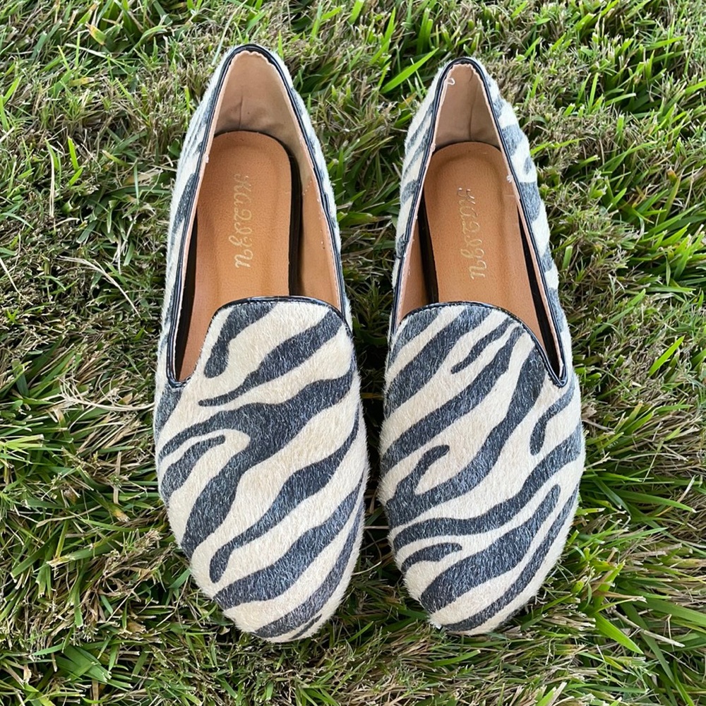 Zebra Loafers